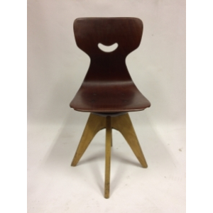 Vintage Flottotto schoolstoel nr 140